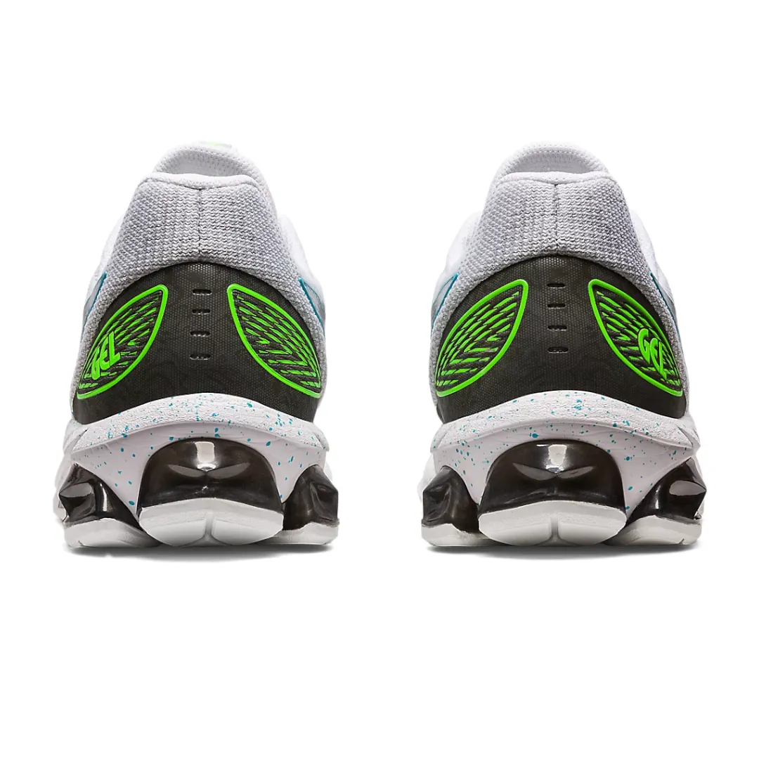 Men's Asics Gel-Quantum 180 7 (White/Gunmetal) footwork