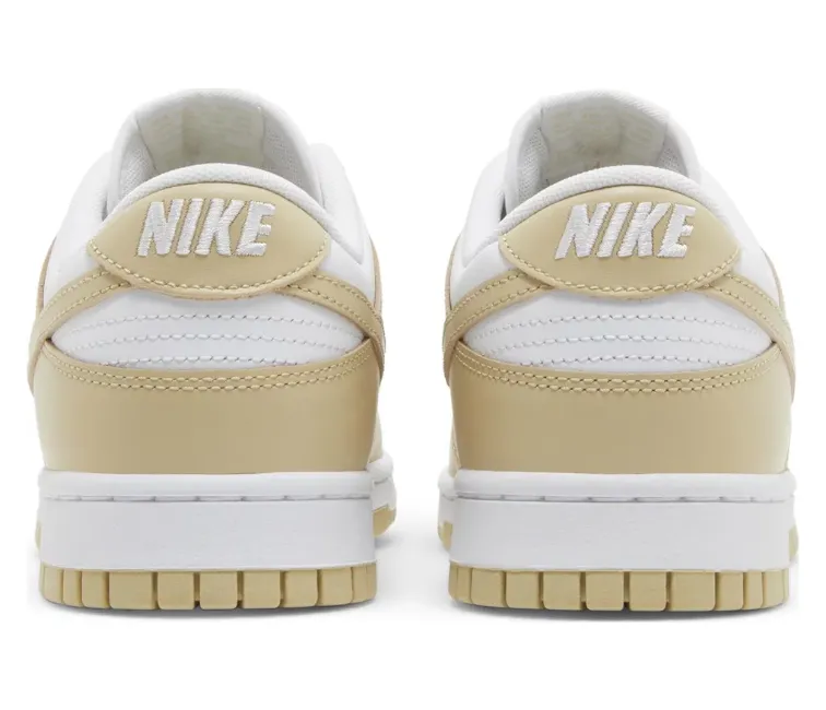 running in a bridge area shoes Men's Nike Dunk Low Retro (Team Gold)