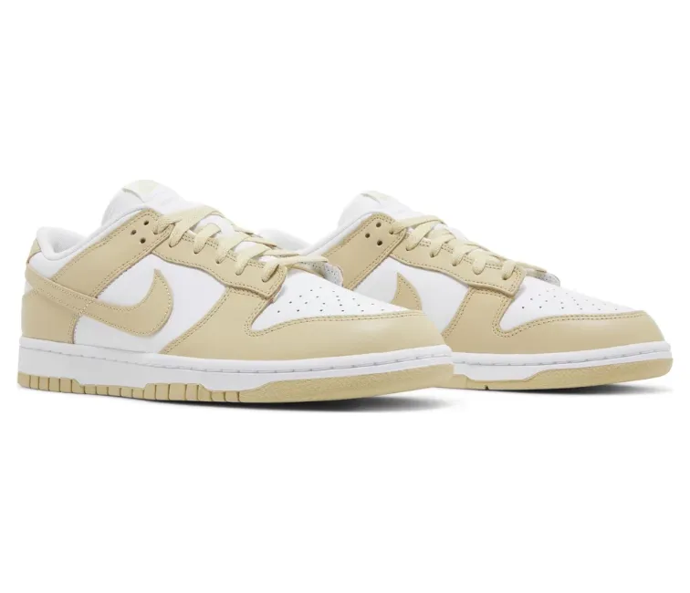 Men's Nike Dunk Low Retro (Team Gold) running in amateur tracks shoes