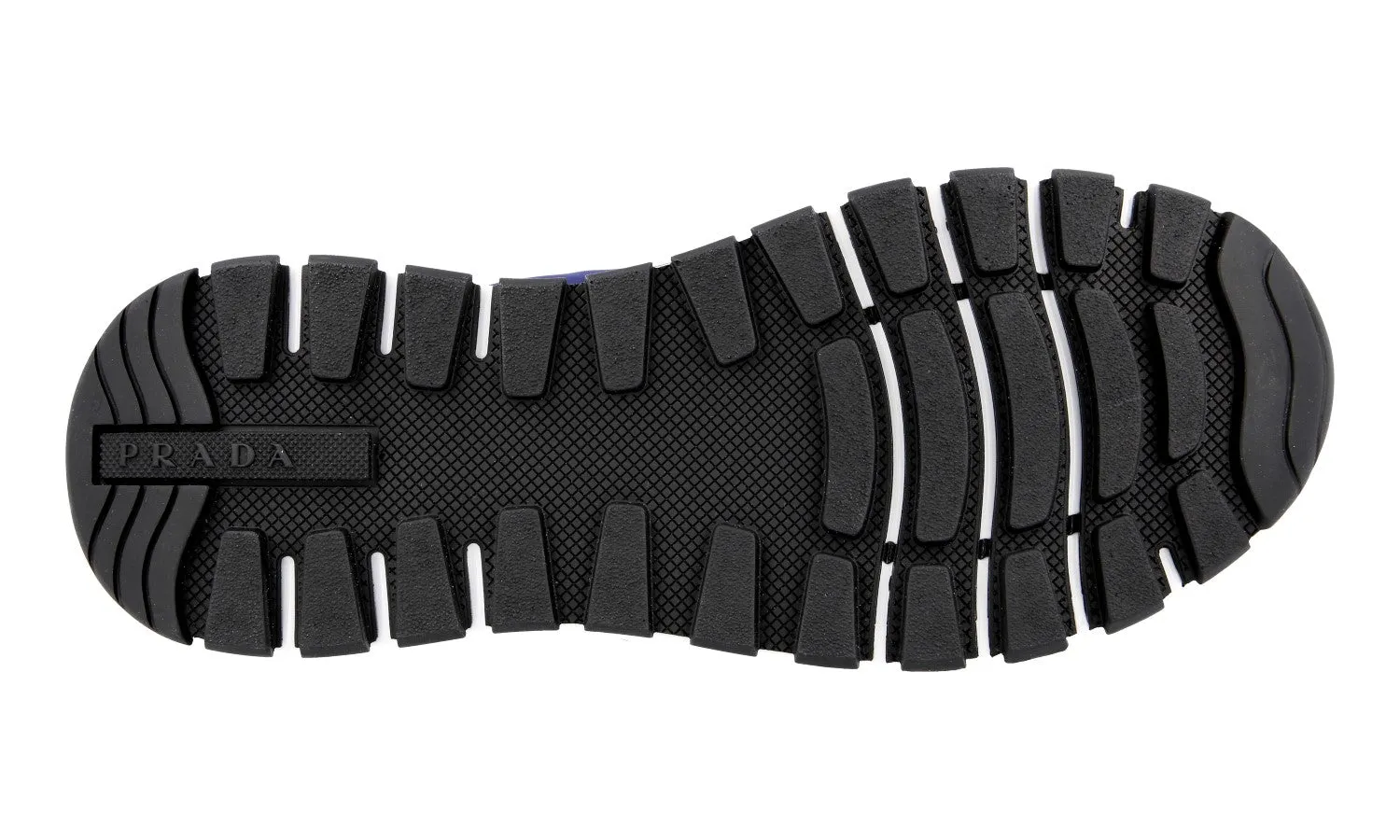 Breathable Weave Prada Women's Blue Prax01 Sneaker 1E245L