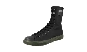 Prada Men's Black High-Top Sneaker 4U3274 Every Terrain