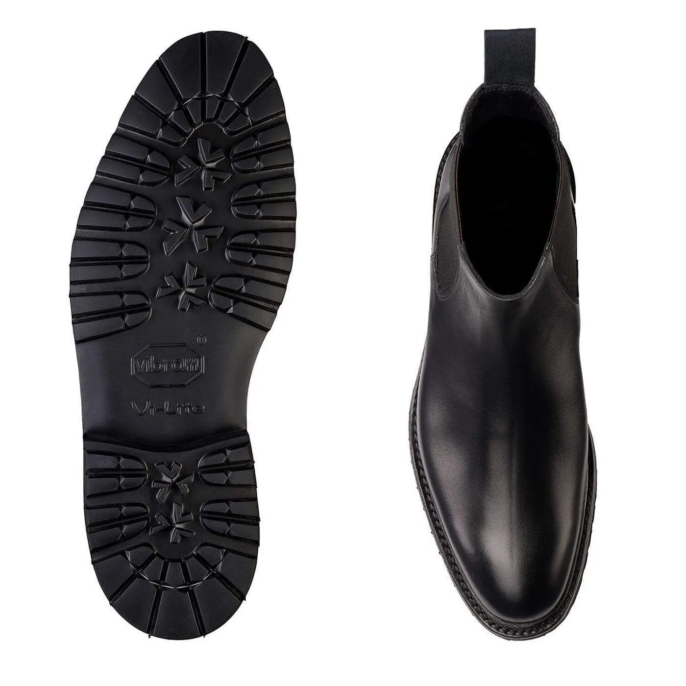 Trendy Poppy Black Calf