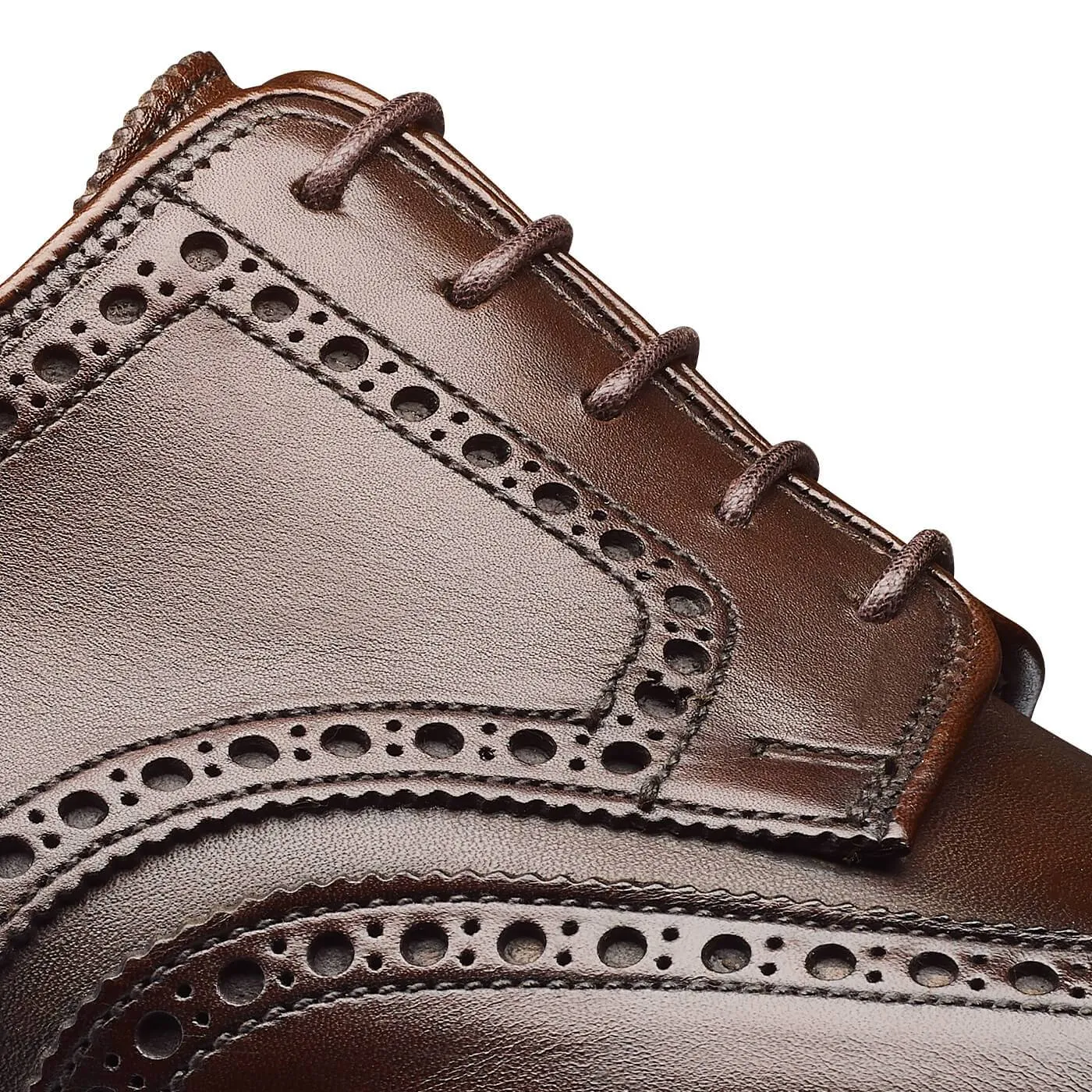 Pembroke Dark Brown Wax Calf Icon Edge