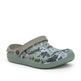 A-HA Green Casual Slingback Clogs For Men LPMXT-811 By Liberty Strong Outsole