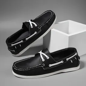 City Hold Comfortable leather Lennox Boat Luxe Loafers