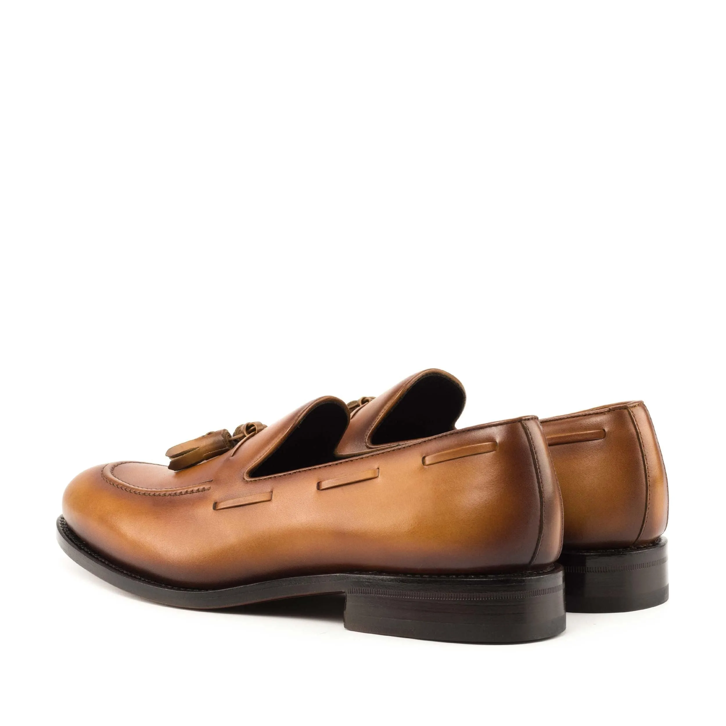 Fresh Air Tassel Loafer cognac box calf