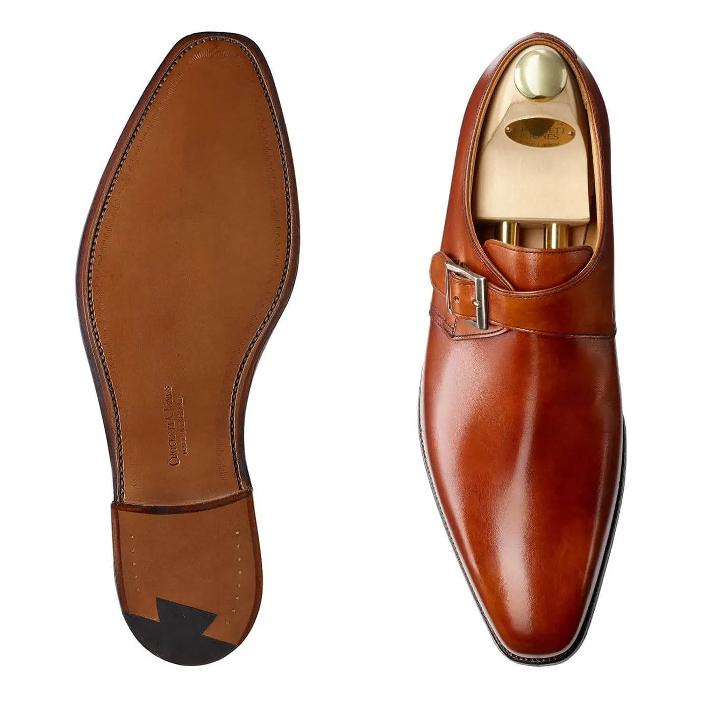 Boss Look Minimal Office Monkton Chestnut Burnished Calf