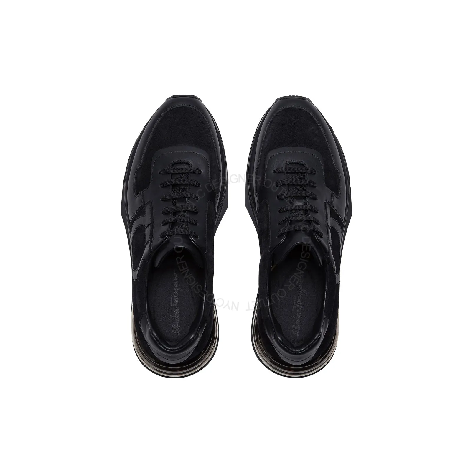 durable running shoes Ferragamo Brooklyn 1 Sneakers