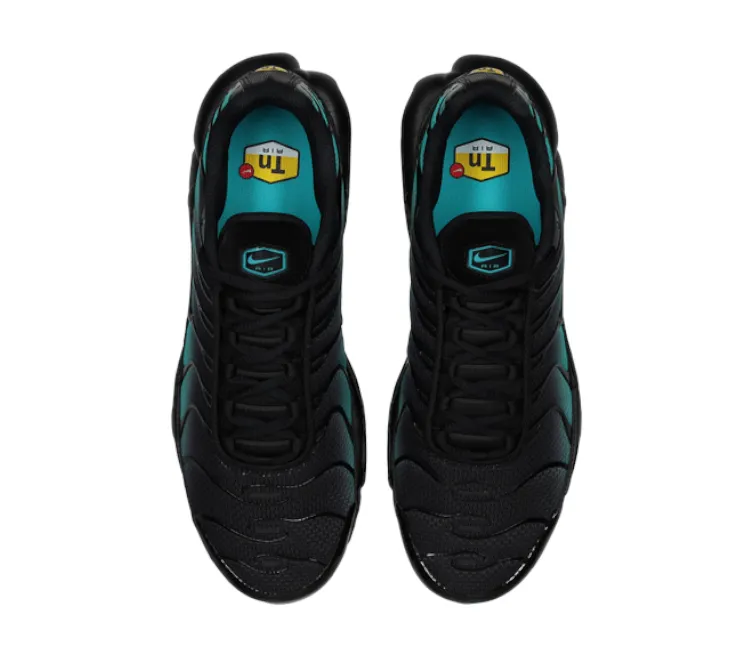 running in a Pilates studio shoes Men??s Nike Air Max Plus TN (Aqua Fade)