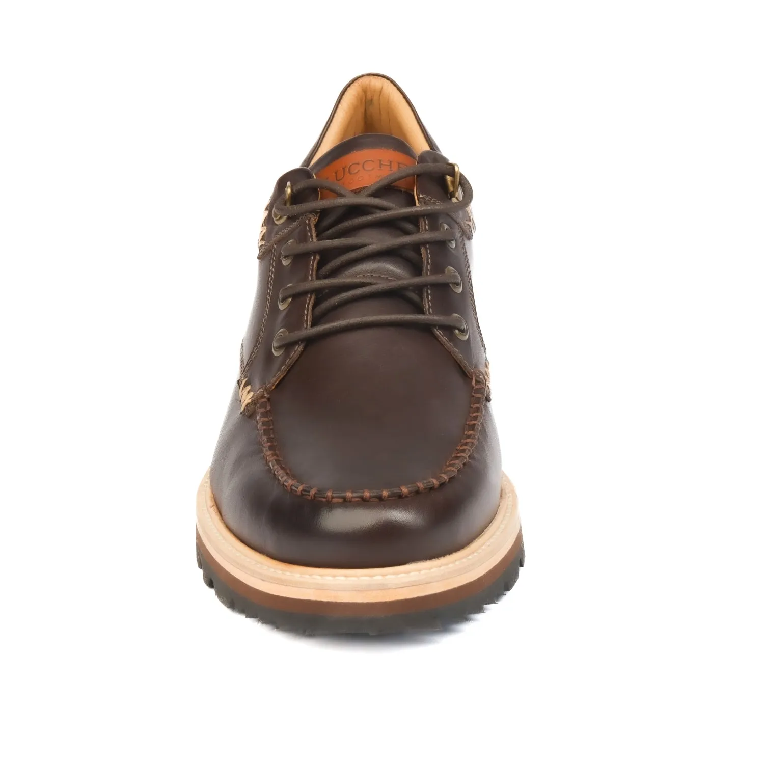 Ranger II Moccasin Oxford :: Chocolate Soft Leather Shoes Chill Day