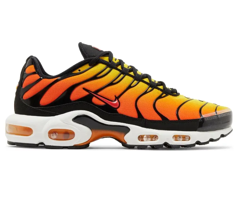 movie - themed running wear retirement - themed running shoes Men's Nike Air Max Plus TN Retro (Tiger)