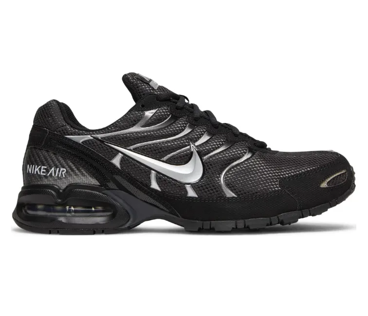 School - running Men's Nike Air Max Torch 4 (Anthracite/Metallic Silver)