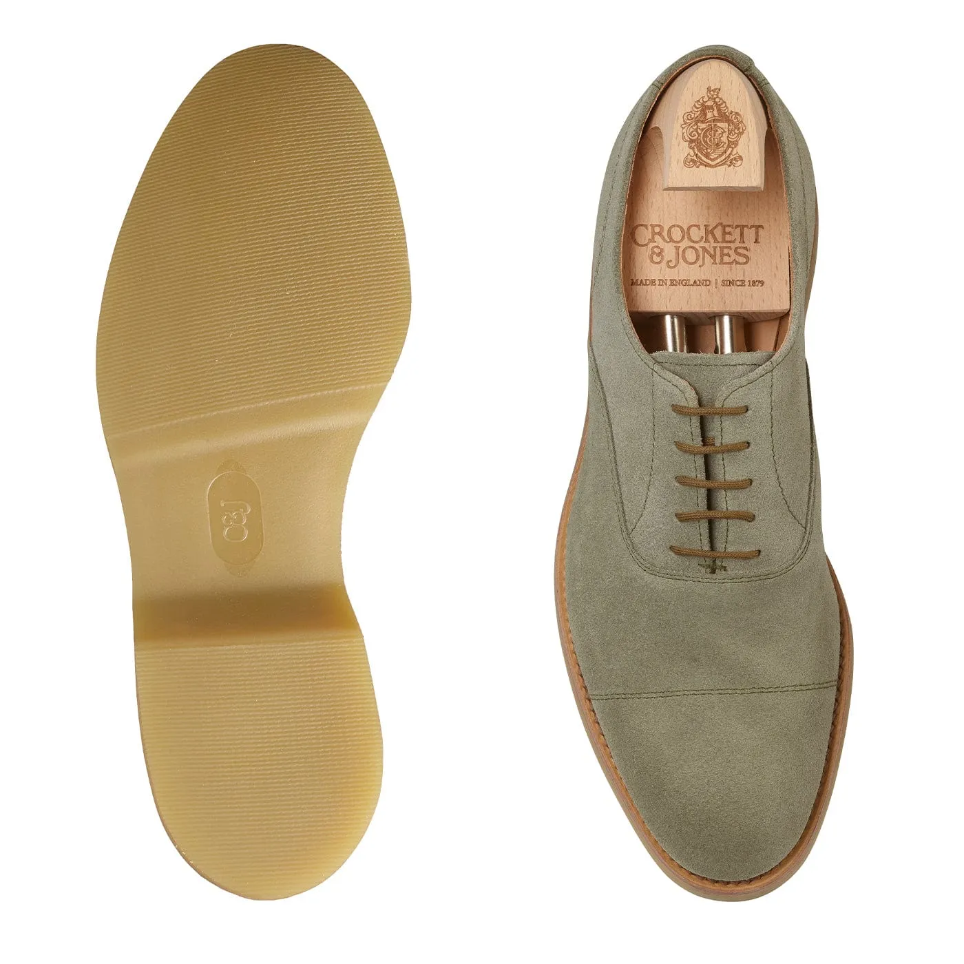 Tresco Pistachio Suede Walk Easy Comfort Zone