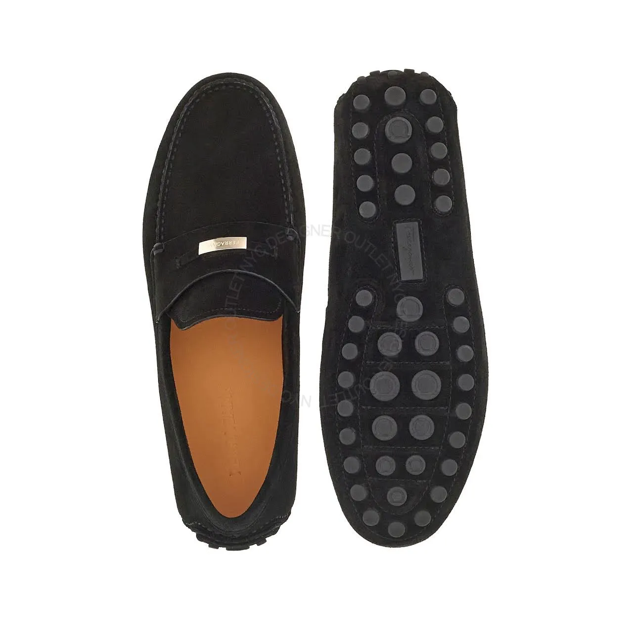 Ferragamo Grenoble Drivers Relaxed Footwear Bold Pop