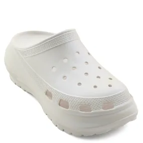 A-HA White Slingback Clogs For Women LB418-1E By Liberty Comfortable Stride