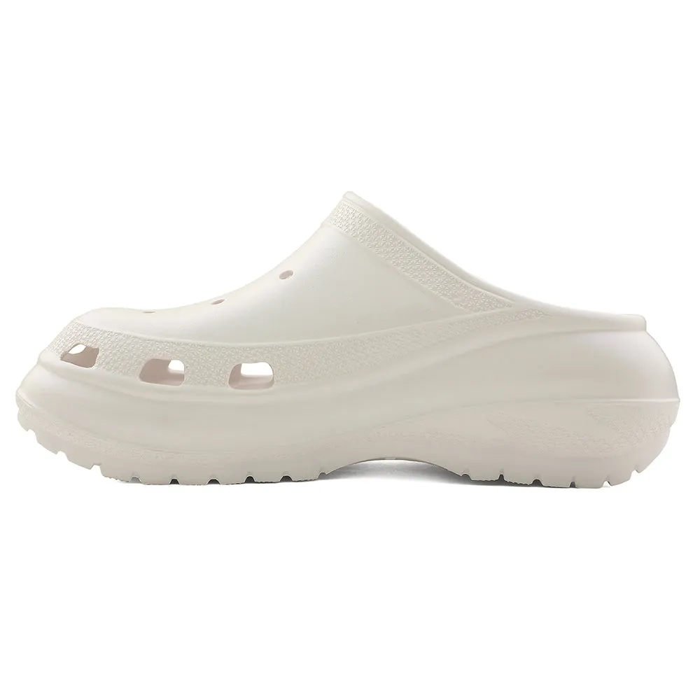 Multi Directional Tread Relax Fit Shoes A-HA White Slingback Clogs For Women LB418-1E By Liberty
