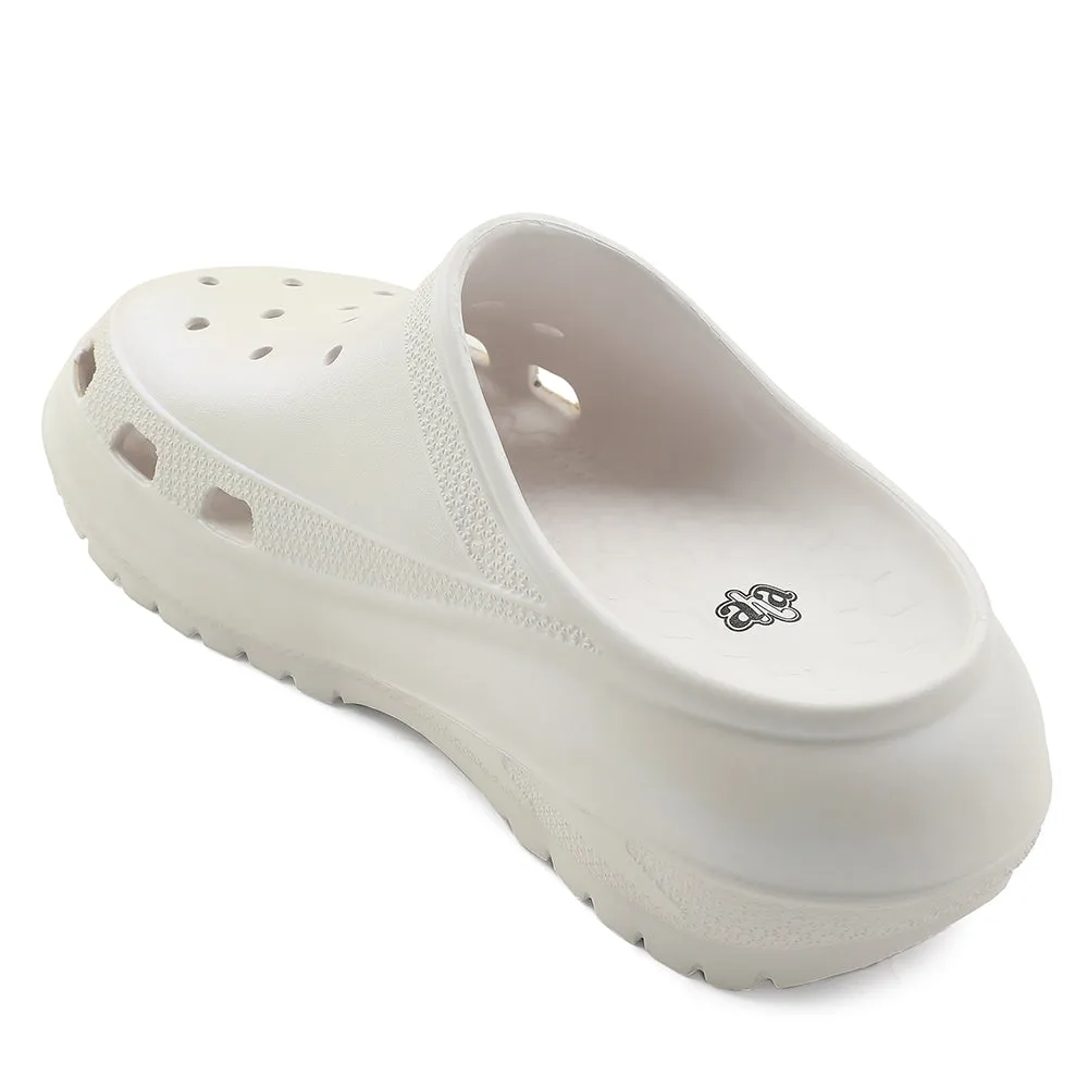 Comfort footbed Comfort Sandal Shoes A-HA White Slingback Clogs For Women LB418-1E By Liberty