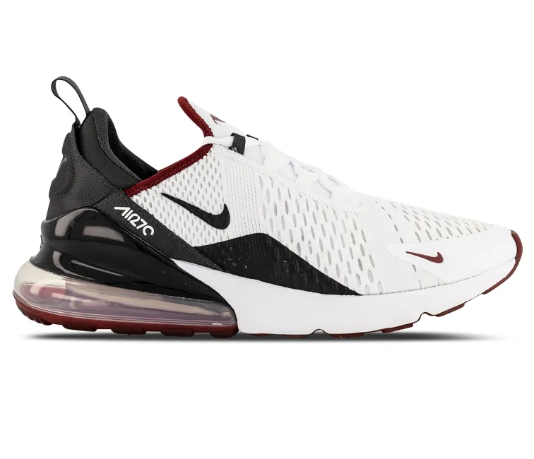 UV - protection - factor - effectiveness shoes neutral shoes Men's Nike Air Max 270 (Night Maroon/White)