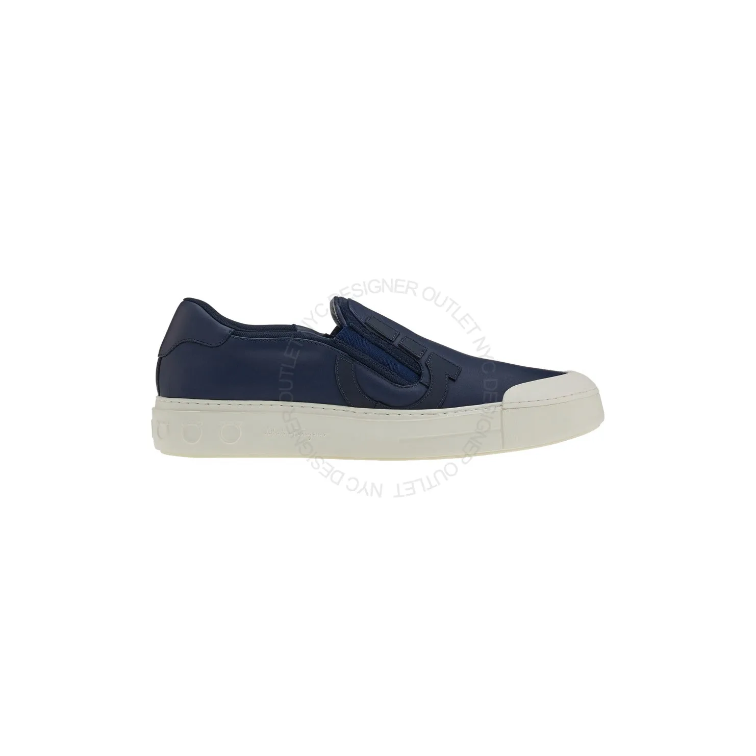 Ferragamo Marine Drivers Low Heel