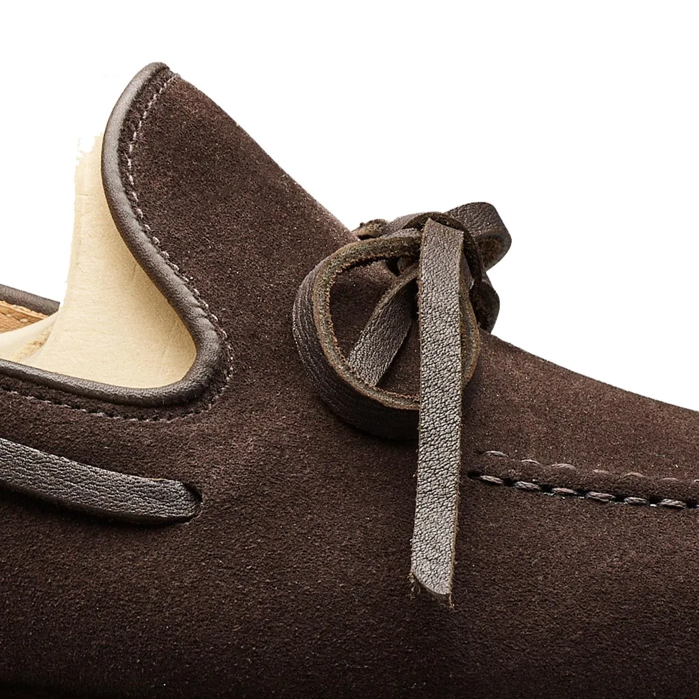 Health Glow reliable shoes Southport Dark Oak Suede