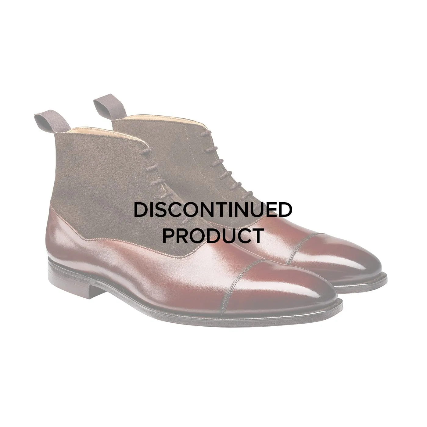 Charlton Chestnut Calf & Dark Brown Suede Special Shade