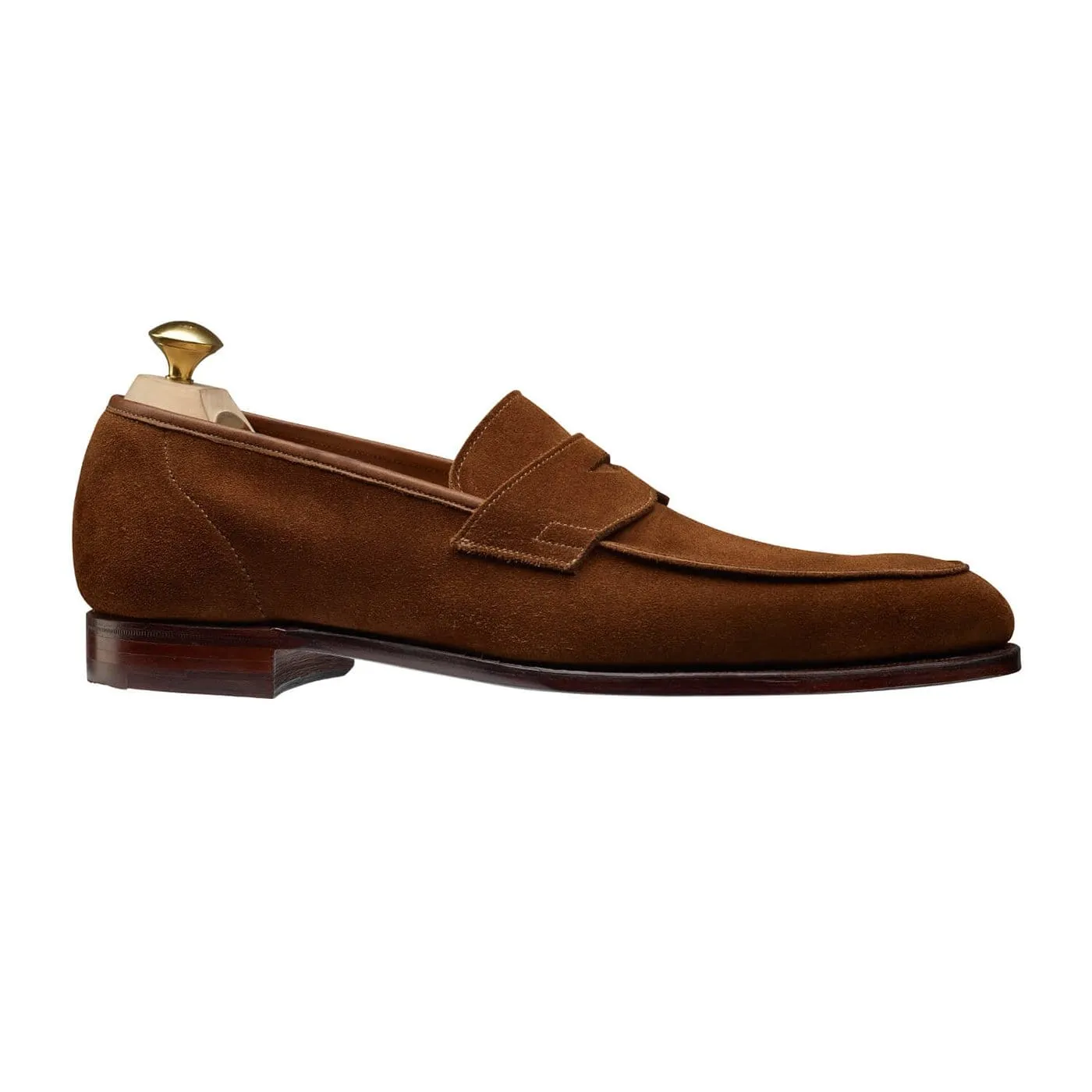 Cadogan Tobacco Calf Suede Fire Glow