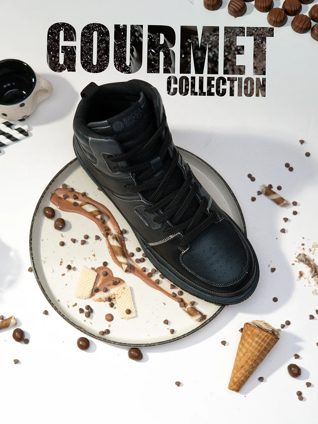 Bacca Bucci Gourmet Collection: High-Top Sneakers Inspired by Dessert Indulgence curling shoes All - Purpose