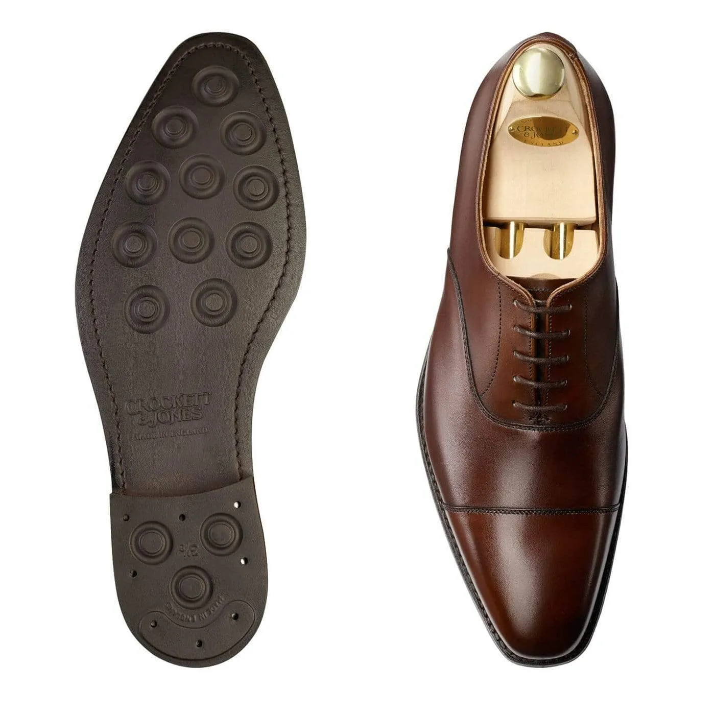 Hallam Dark Brown Calf Comfort Fit Business Travel