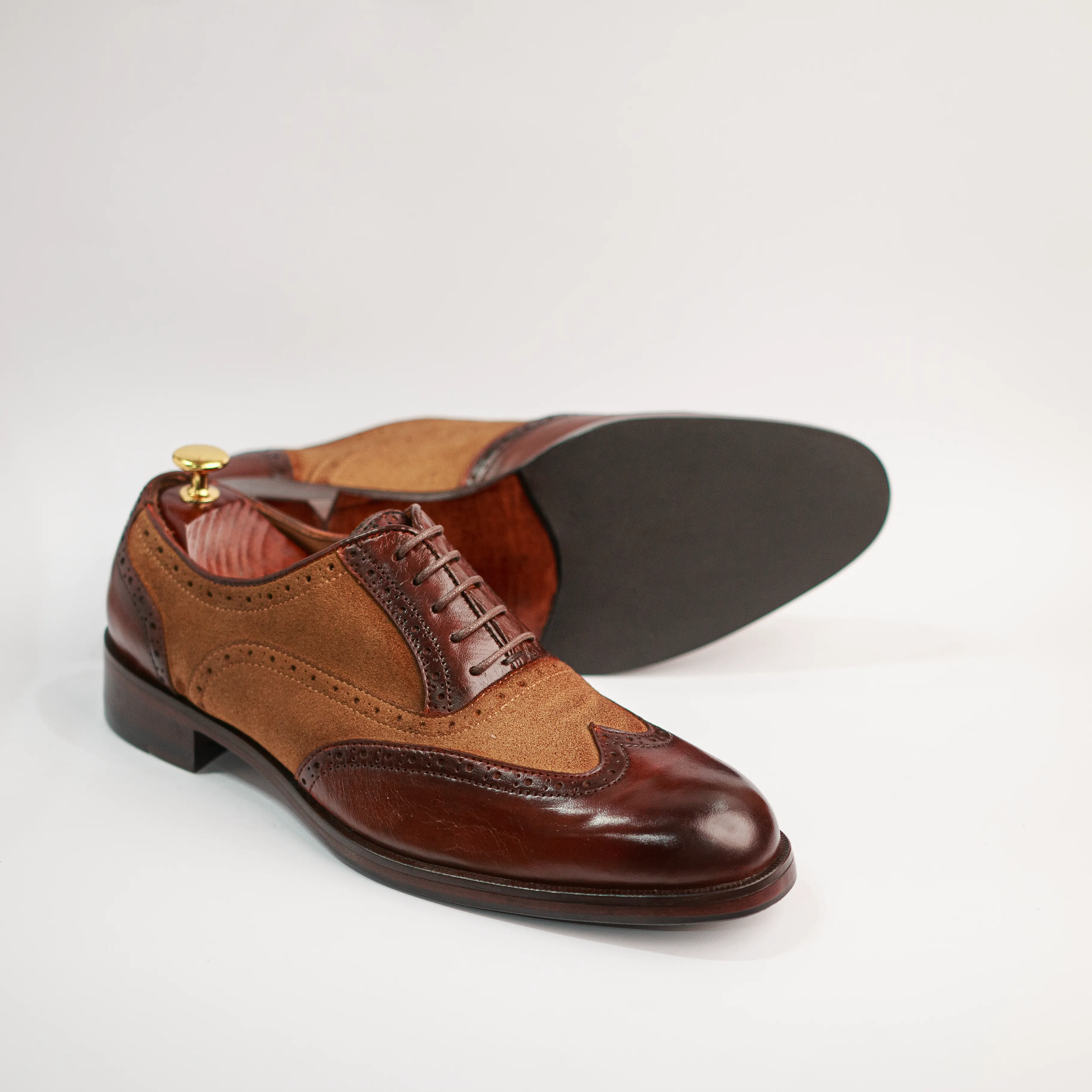Urban Fashion Windsor - Dark Brown & Tan