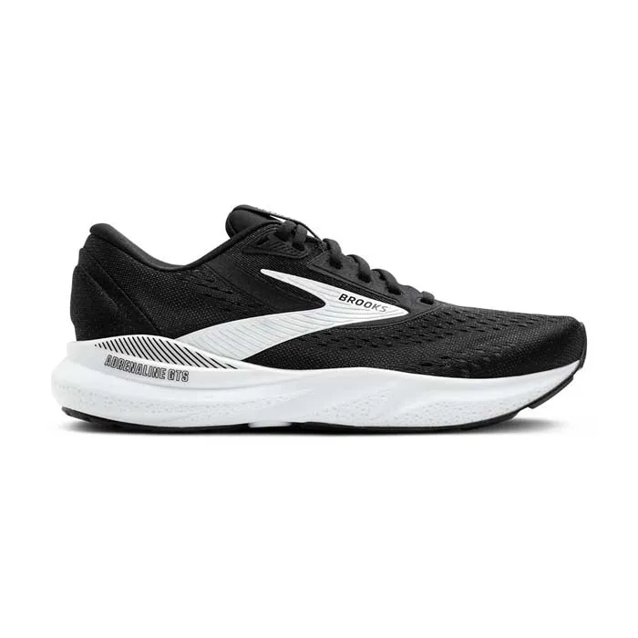 Padded flexibility Casual Outfit Mens Brooks Running Adrenaline GTS 24 in Black/White