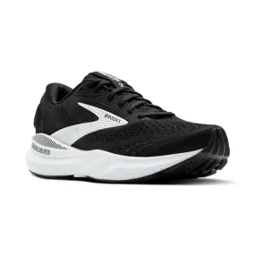 Mens Brooks Running Adrenaline GTS 24 in Black/White Motion Control Design