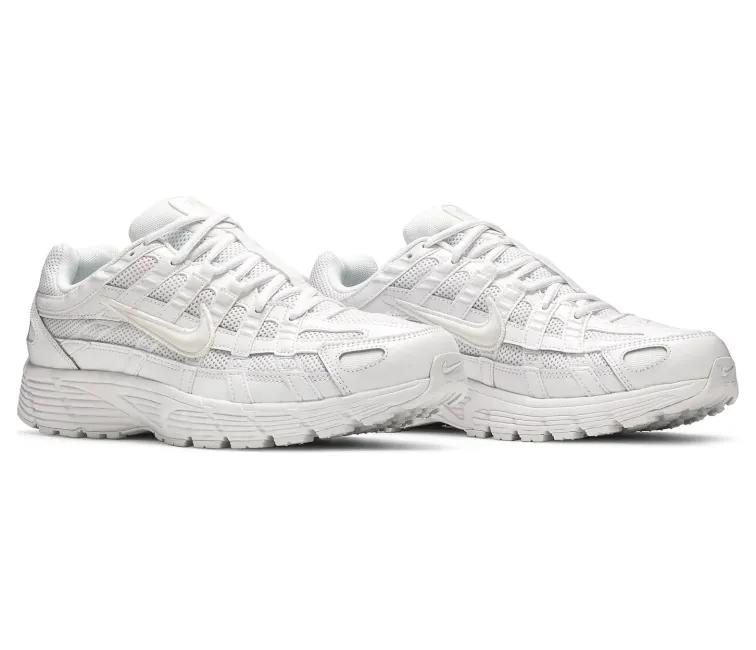 wide shoes Men??s Nike P-6000 (White/Platinum Tint)
