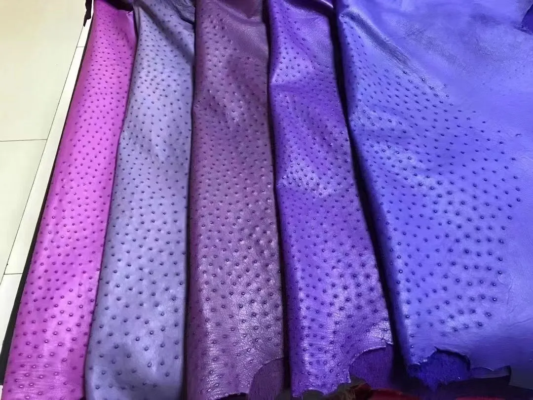 Ostrich Skin Leather Slippers Men's Ostrich Skin Leather Slippers Lunch Break