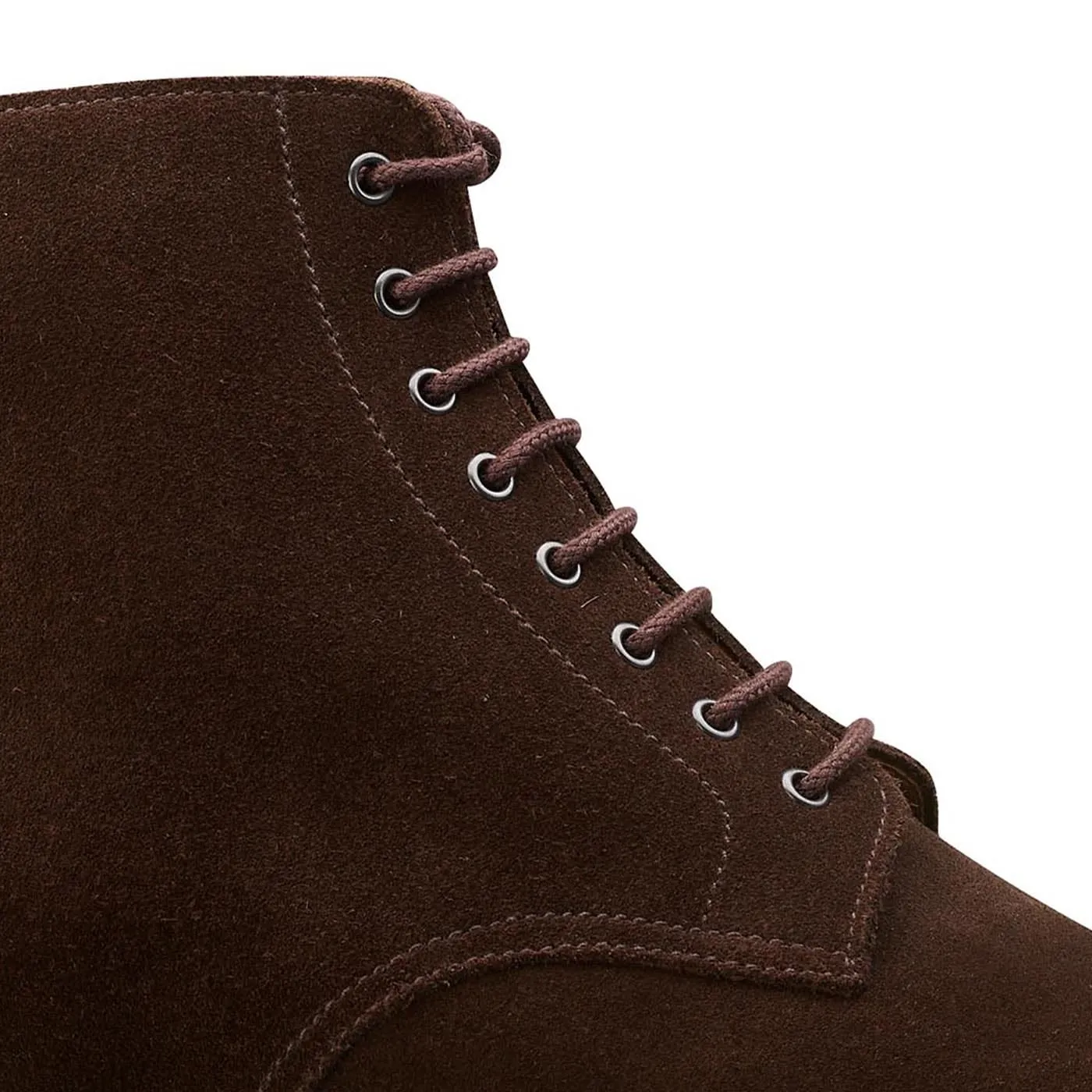 Sleek Finish Chic Step Stable Control Kelso Dark Brown Suede