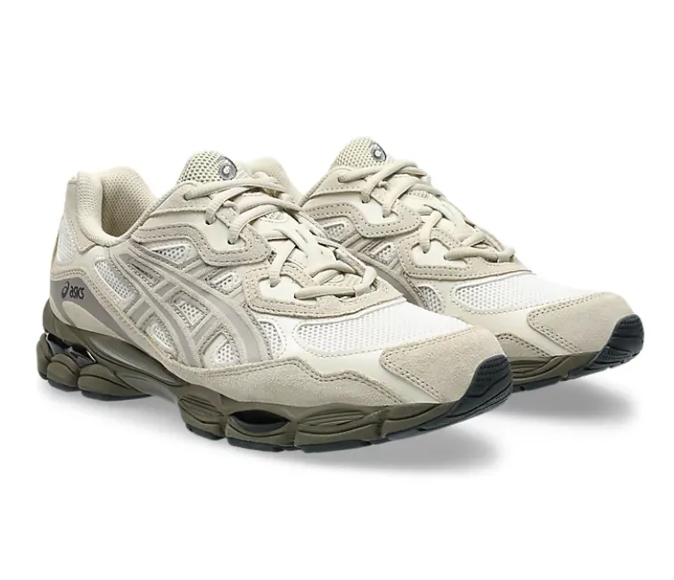 adventure - shoes running shoes for fitness buffs Men's Asics Gel NYC (Cream/Khaki)