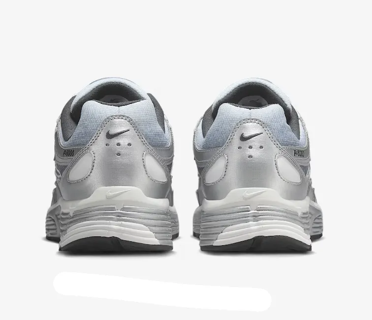 Men??s Nike P-6000 (Metallic Silver/Summit White) Workout sandy shoes