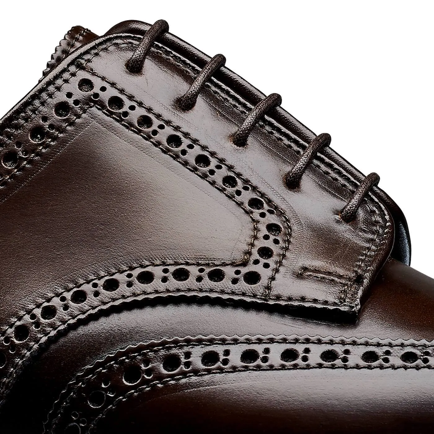 Pembroke Dark Brown Cordovan Clean Silhouette Travel Ready