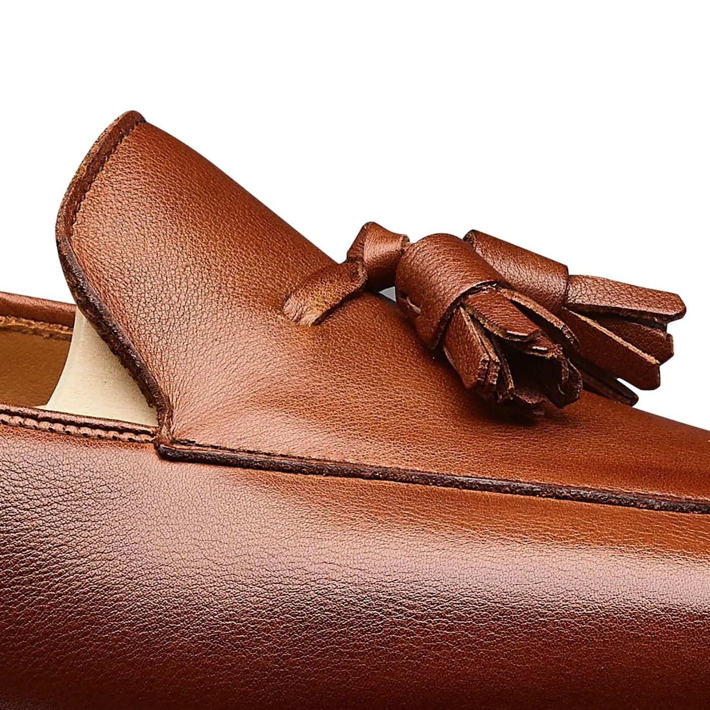 Versatile Construction Antibes Chestnut Milled Calf
