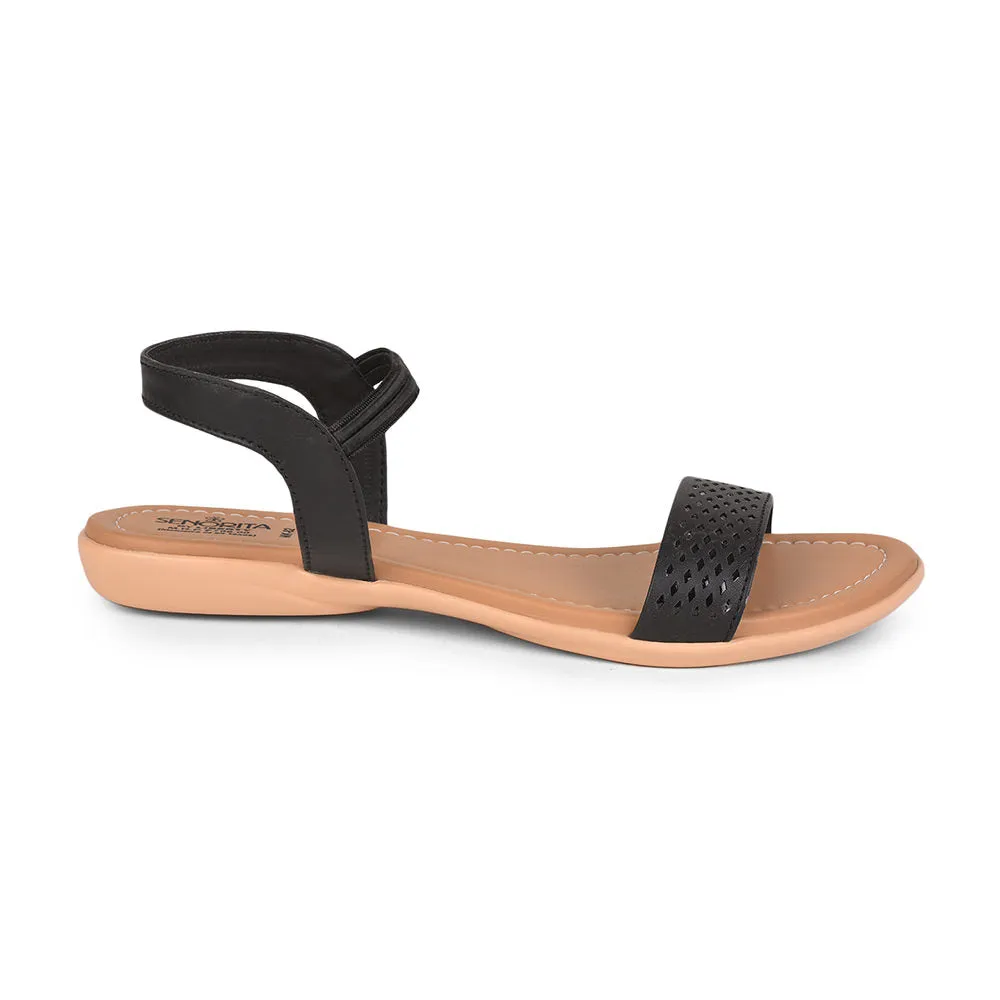 Senorita Casual (Black) Sandals For Women By Liberty Weekend Plans Adjust Strap
