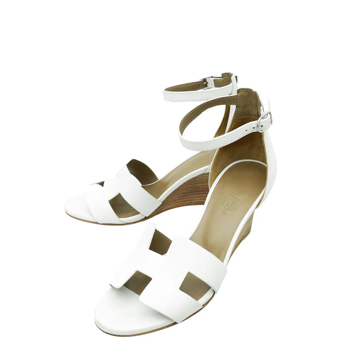 Hermes Blanc Legend Sandal 36 High Quality