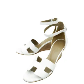 Hermes Blanc Legend Sandal 36 High Quality
