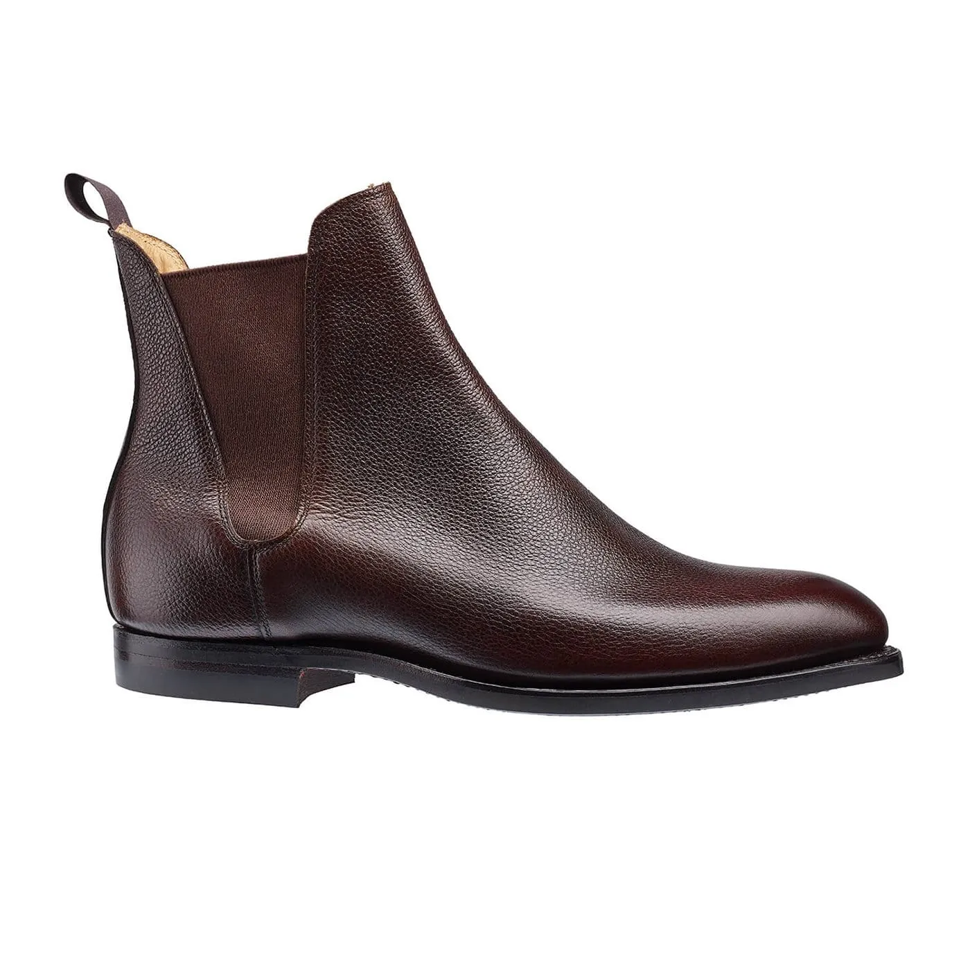 Rachel Dark Brown Pebble Grain Always Fit