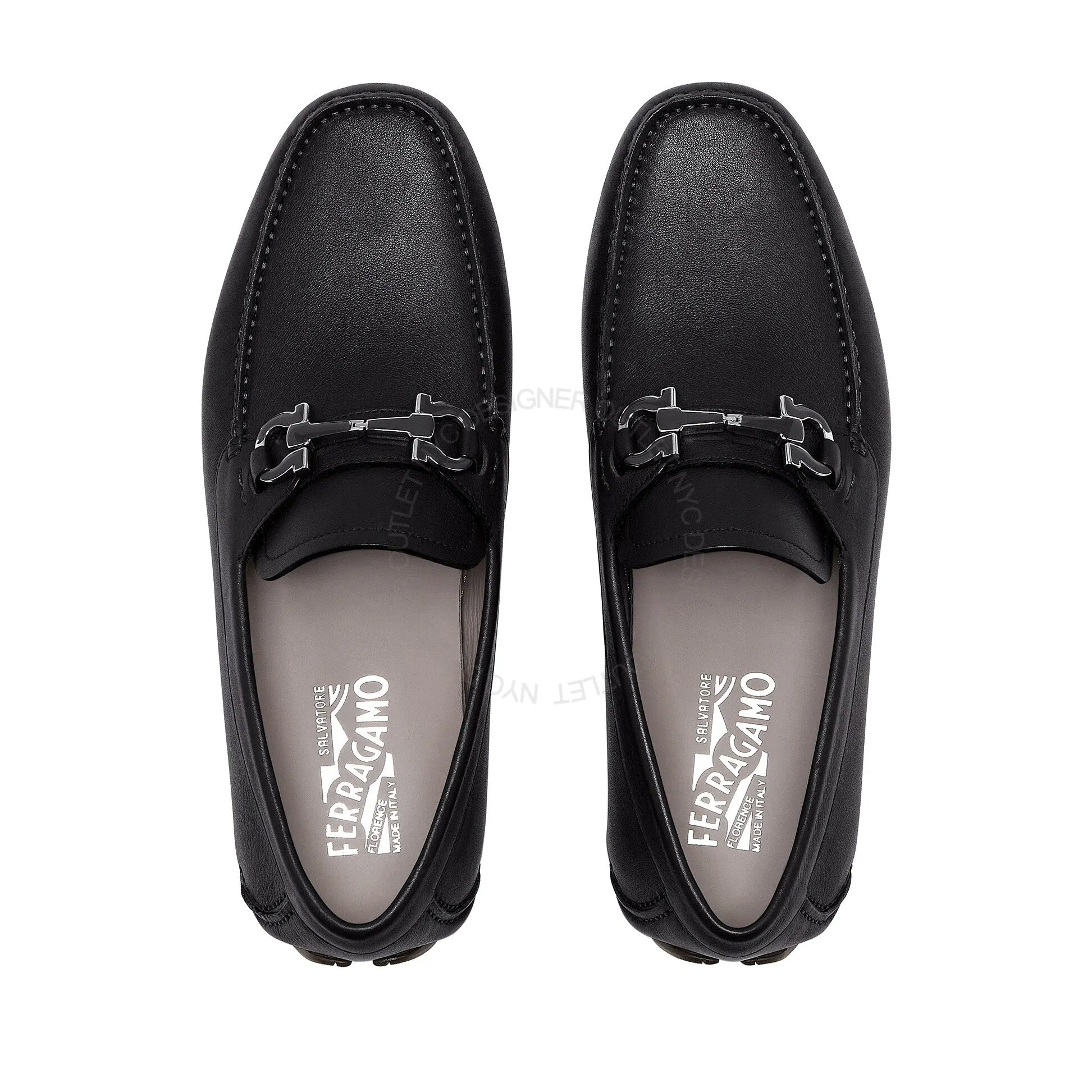 Ferragamo Parabita Drivers Fashionable Wave Step