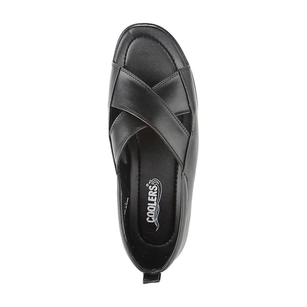 Quick Match Coolers Formal (Black) Sandals For Men 7194-118 By Liberty