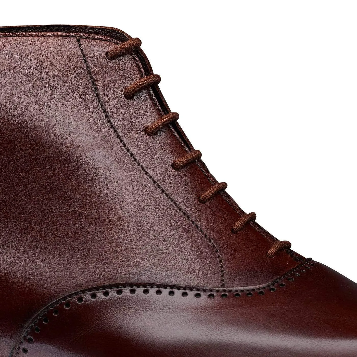 Patent Coat Stowe Chestnut Antique Calf