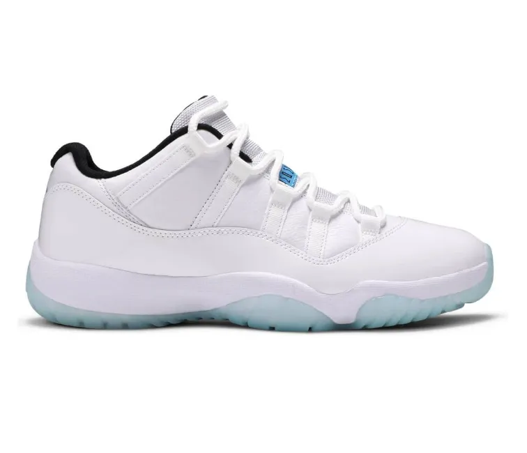 Men's Nike Air Jordan 11 Low Retro (Legend Blue) 10K running shoes