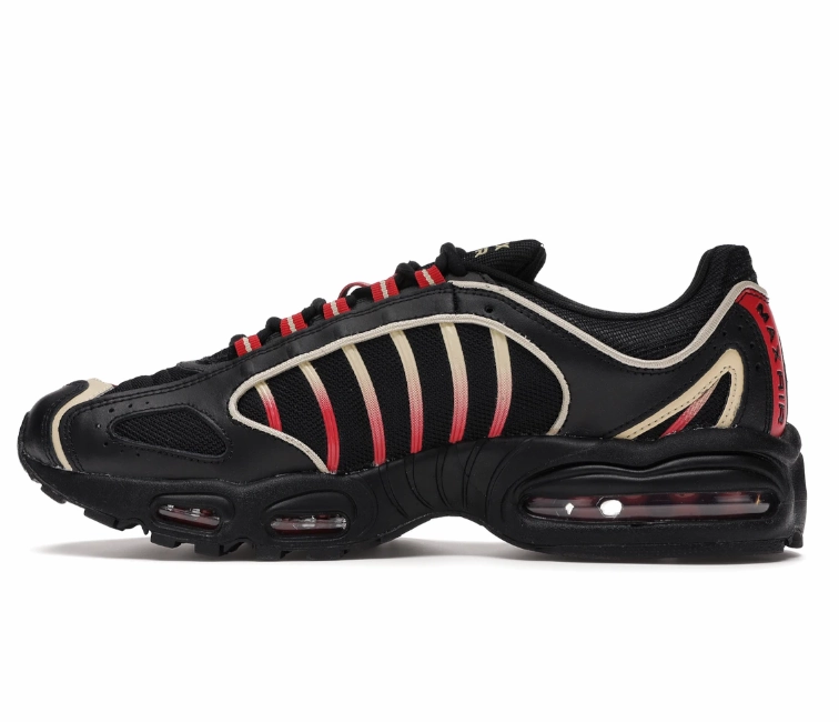 Men's Nike Air Max Tailwind IV (Black/Gold-Red) Running Form