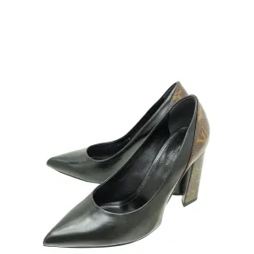 Breathable Daily Walk Louis Vuitton Monogram Black Matchmake Pump 37.5