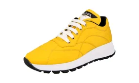 Prada Women's Yellow Prax01 Sneaker 1E245L Comfortable Stretch Breathable Inner Lining