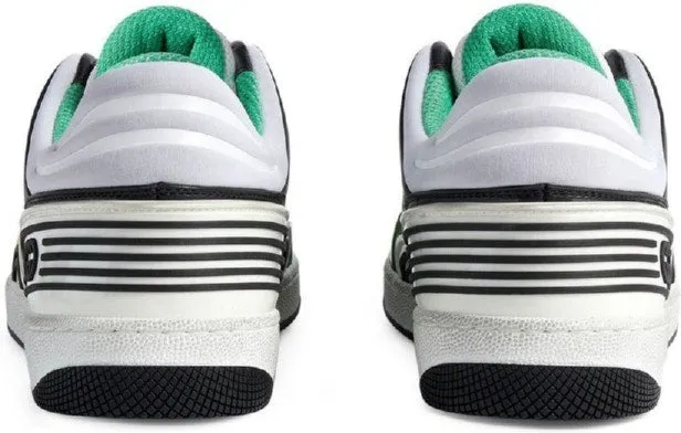 MeshMaterial Vintage Cool Gucci Basket Panelled Sneakers